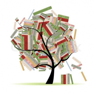 Book tree drawing