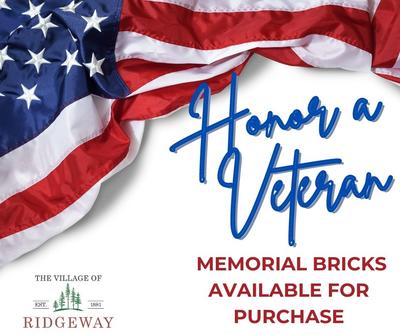 Honor your Veteran with an Engraved Brick